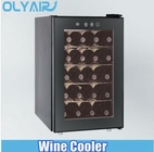 50L Dual Zone wine cooler with 2 thermoelectric cooling system supplier