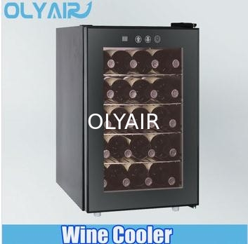 50L Dual Zone wine cooler with 2 thermoelectric cooling system supplier
